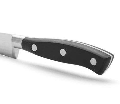 Arcos filleting knife with Nitrum stainless steel blade 200 mm - sharp knife for meat and fish - ergonomic handle made of polyoxymethylene (POM) - black, Riviera series