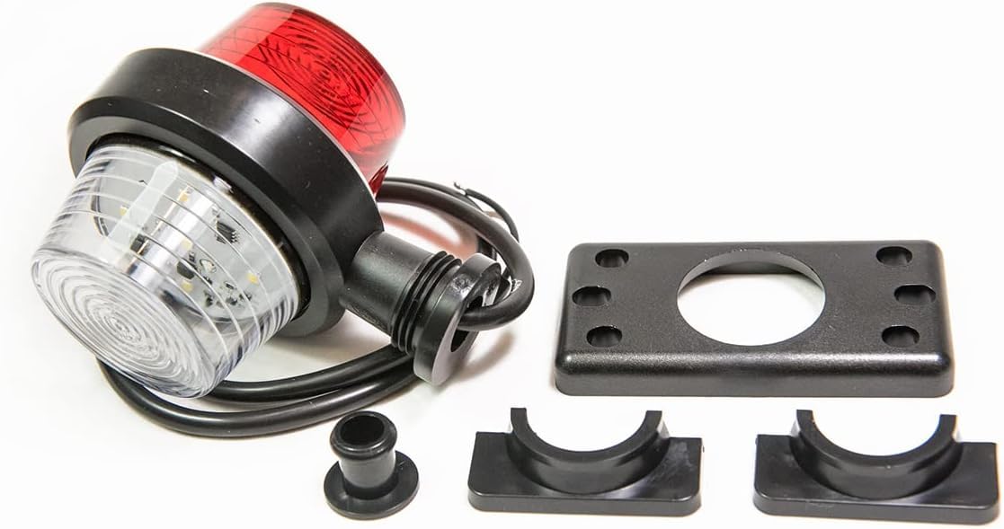 Web Truck Outline Light Marker Light Old school Tuning Hanging Position Light 12V 24V Colors white and Red for trucks, cars, trailers, campers, etc. 1 piece