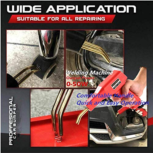 150W Plastic Welding Machine Car Bumper Repair Set Auto Bumper Repair Machine, 800pcs Hot Stapler Welding Repair Machine Repair Kit for Car Bumper/Parts