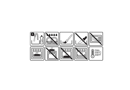 ORIGINAL KAISER | Springform Inspiration Baking Set incl. Cake Brush 2-pc. | 26 cm round with flat bottom | non-stick coated, leak-proof | Made in Germany