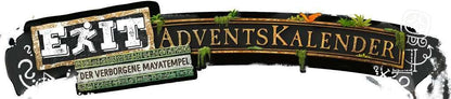 Ravensburger 18956 - EXIT Advent Calendar - The Hidden Maya Temple - 24 puzzles for EXIT fans aged 10 and up