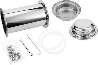 Time capsule, anti-corrosion, waterproof 304 stainless steel capsule container durable for granddaughter's future graduation gifts (10.2 inches)