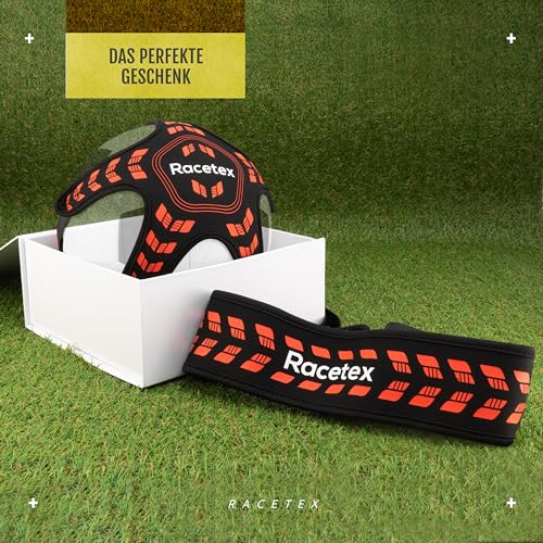 Racetex soccer trainer with cord [ADJUSTABLE LENGTH] - The perfect training tool for soccer players - Soccer trainer accessory for club players - Soccer training belt gift idea