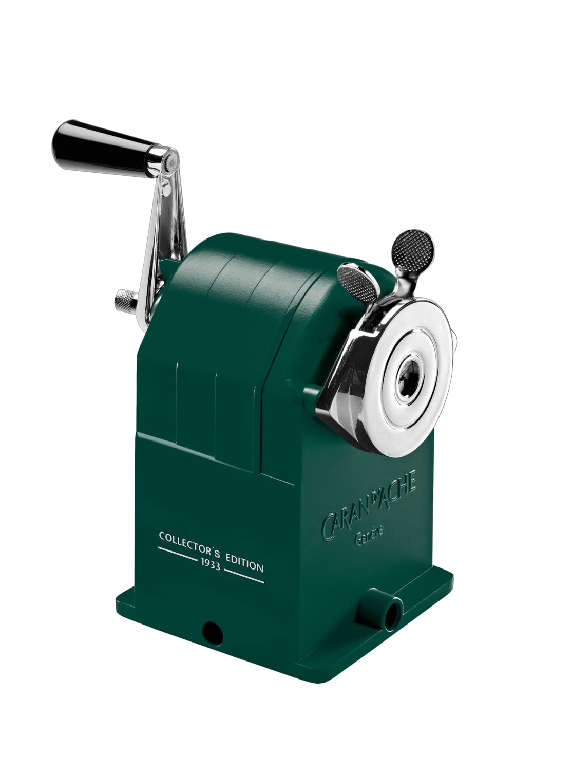 Caran d'Ache Wonder Forest Collection CC0455.021 Pencil Sharpener, Metal, Green.