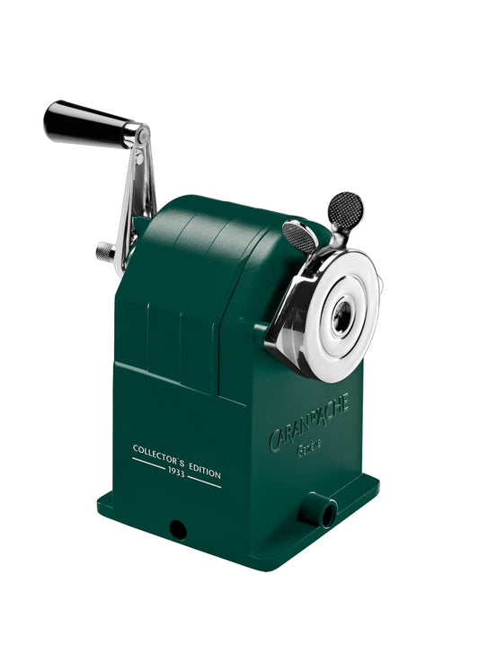 Caran d'Ache Wonder Forest Collection CC0455.021 Pencil Sharpener, Metal, Green.
