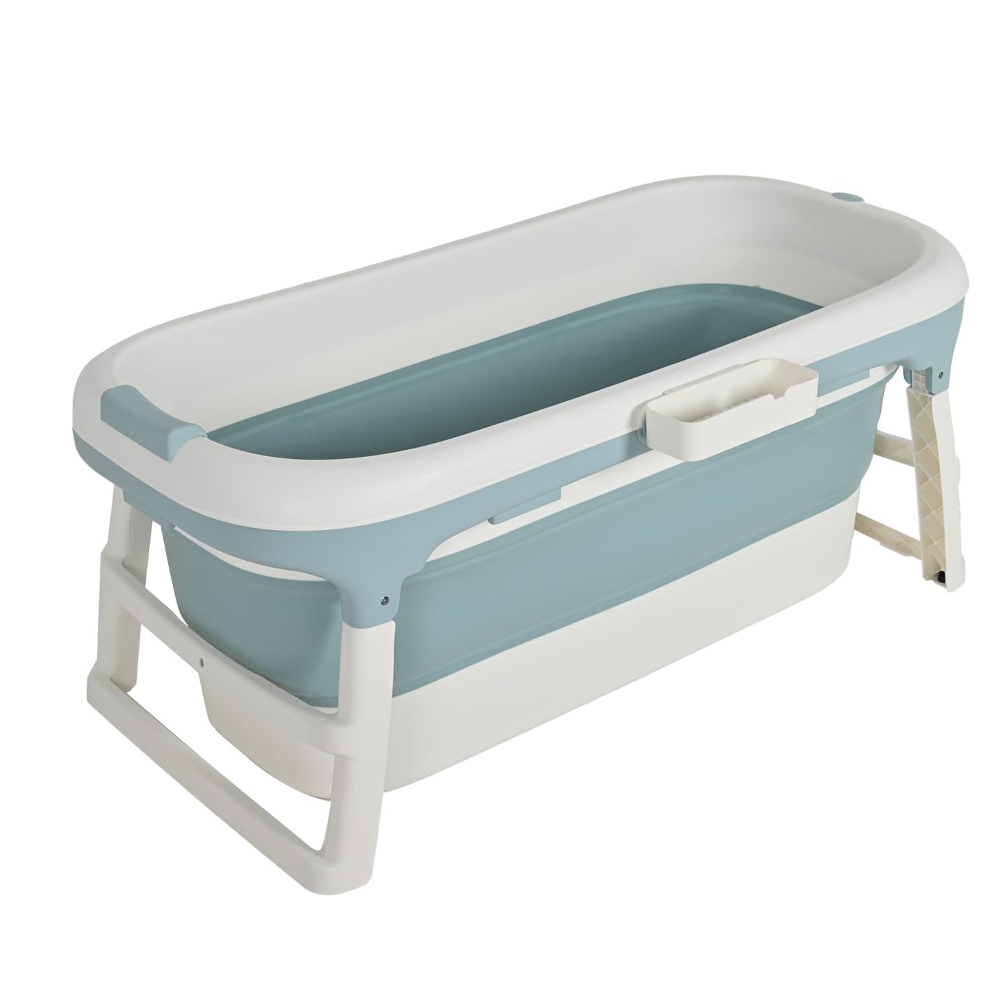 A 3-in-1 foldable bathtub for toddlers & kids, adults, pets; large portable bathtub, plastic, for shower, with removable cover (127*61*52 CM)