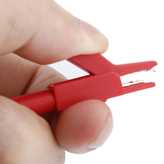 4mm banana plug test lead set P1036B with alligator clips, U probes for multimeter testing.