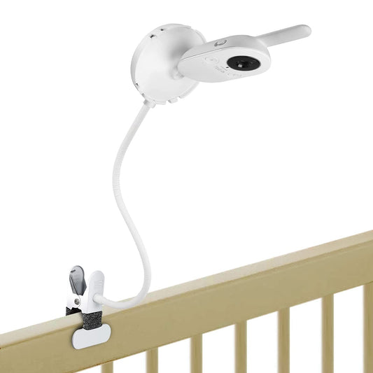 Monitor holder for Philips Avent baby monitors SCD843/26, SCD833/26, SCD891/26, SCD630/26. Flexible clip holder for Philips Avent video baby monitor, video baby camera mount stand.