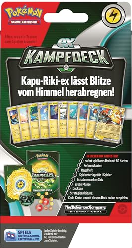 Pokemon Trading Card Game: Battle Deck Tapu Koko-EX (pre-built deck with 60 cards)