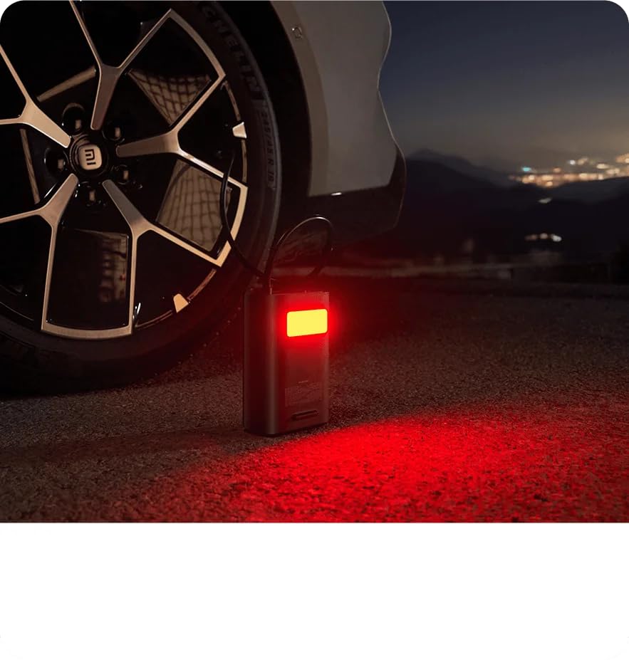 Xiaomi Portable Electric Air Compressor 2 Pro, 2500mAh battery, 5 modes, 150 PSI, automatic shut-off, digital display & LED light, USB-C - perfect for car, bike, motorcycle, E-scooter & balls.
