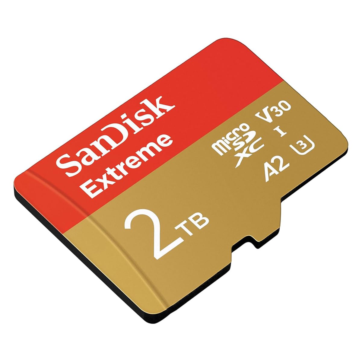 SanDisk Extreme microSDXC UHS-I Memory Card 2TB + SD Adapter, (For smartphones, action cameras, or drones, transfer speeds up to 240 MB/s, 4K UHD) RescuePRO Deluxe, UHS-I, U3, V30