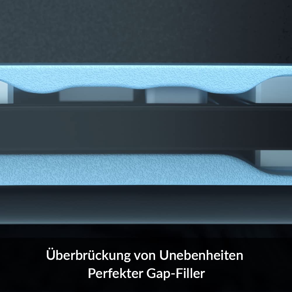 ARCTIC TP-3 Thermal Pad: Premium Performance, 120x20x1.0mm (stackable up to 2.0mm without loss of performance), 4 pieces - high performance, very soft, gap filler, bridging uneven surfaces