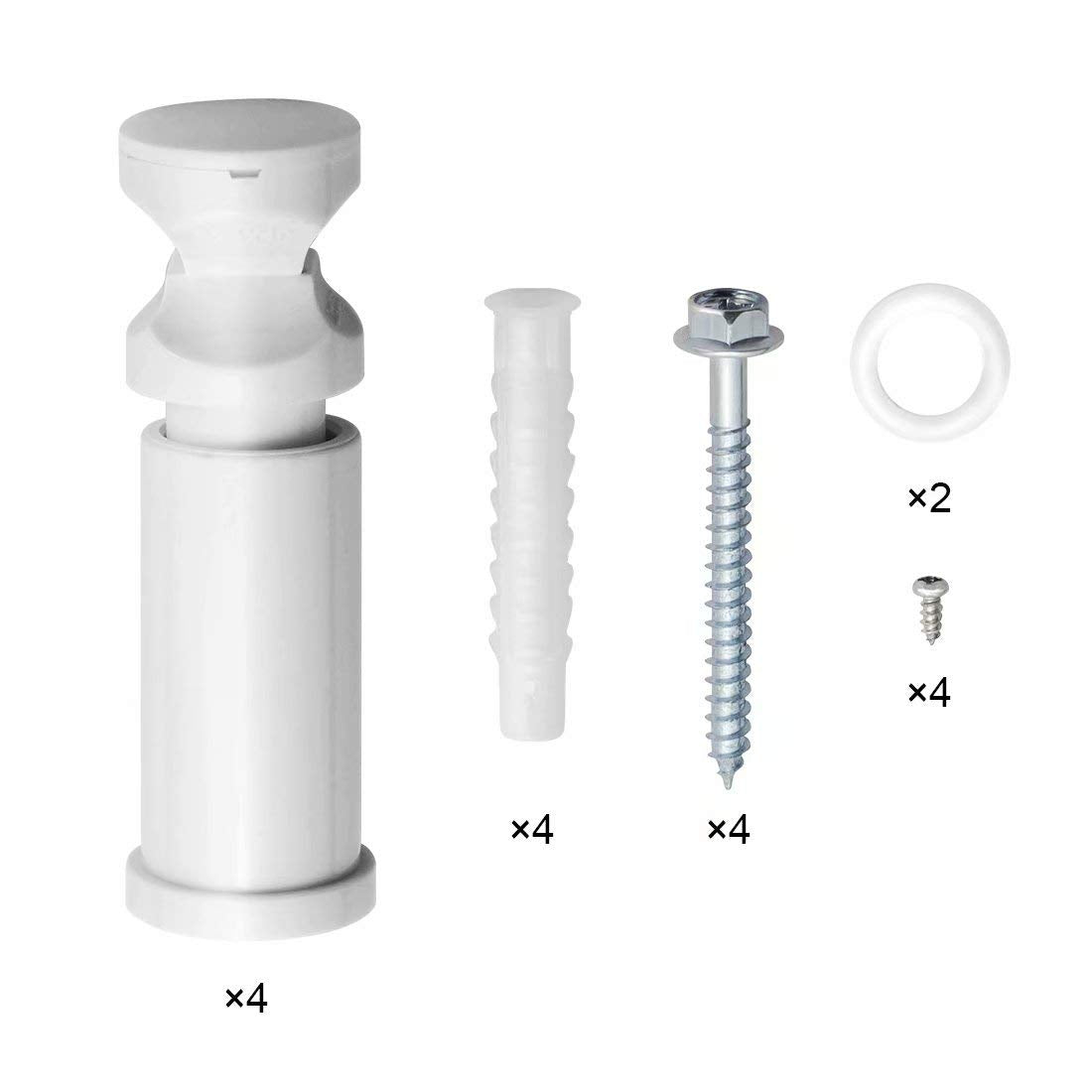 Heilmetz towel radiator 40 x 100 cm bathroom radiator with center connection towel warmer white straight