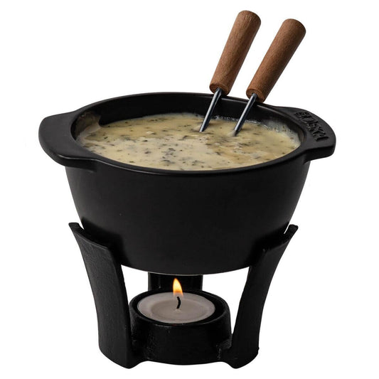 Boska Fondue Set Party Mini/For cheese fondue and sauce/300ml/Dishwasher safe fondue pot/853553