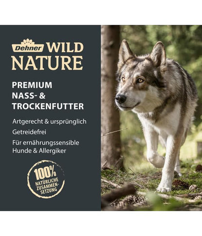 Dehner Wild Nature Senior Mountain Meadow Dog Dry Food | grain-free | natural dog food with duck | premium dry food | for sensitive, older dogs | high meat content | sensitive | 12 kg