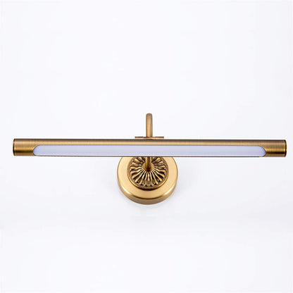 8W Modern LED Metal Mirror Light Wall Lamp Bathroom Make Up Mirror Light Waterproof Anti-fog Wall Lamp for Bathroom Study, Warm Light
