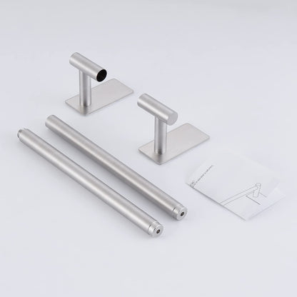 KES Towel Holder Without Drilling 60CM Towel Bar Stainless Steel SUS304 Self Adhesive Towel Rack Bathroom Brushed, BTH7300S60-2