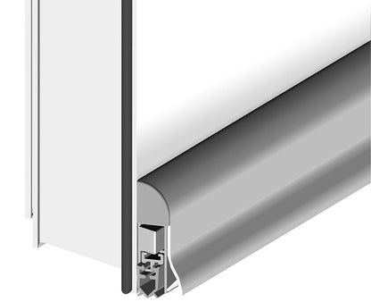 Athmer Door Seals Wind-EX | Color: dark bronze | Length (mm): 985