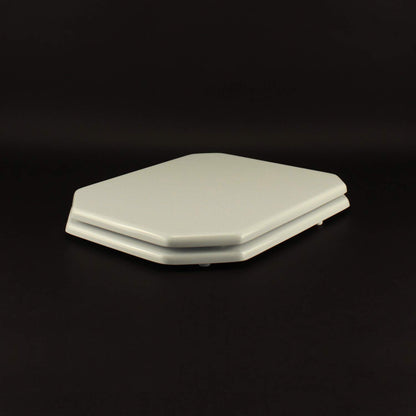 ACB/COLBAM toilet seat, 1930, OTTAGON, white with slow-closing hinge, Soft Close Cromo-Duravit.
