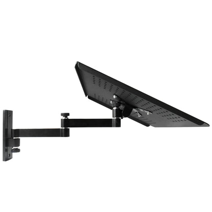 Spiral black universal wall mount with shelf adapter plate for laptop notebook netbook tablet PC Model: L52B-APBA