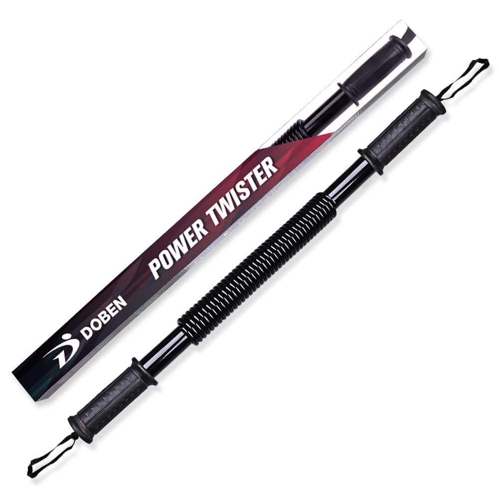 DOBEN Professional King Feather Bending Bar for strength training Fitness Bending Bar 20kg, 30kg, 40kg, 50kg, 60kg, Armtrainer Device