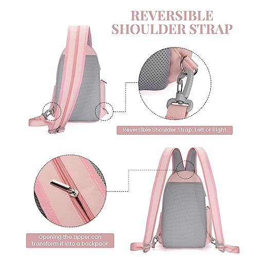 BAIGIO Multifunctional Camera Backpack DSLR Camera Bag Photo Backpack Chest Bag Water Resistant Camera Bag Camera Case for Sony Canon Lens SLR Camera.