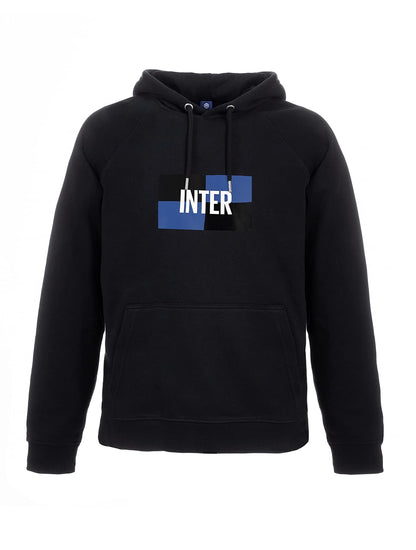 Inter New Logo Hooded Sweatshirt Unisex - Adult