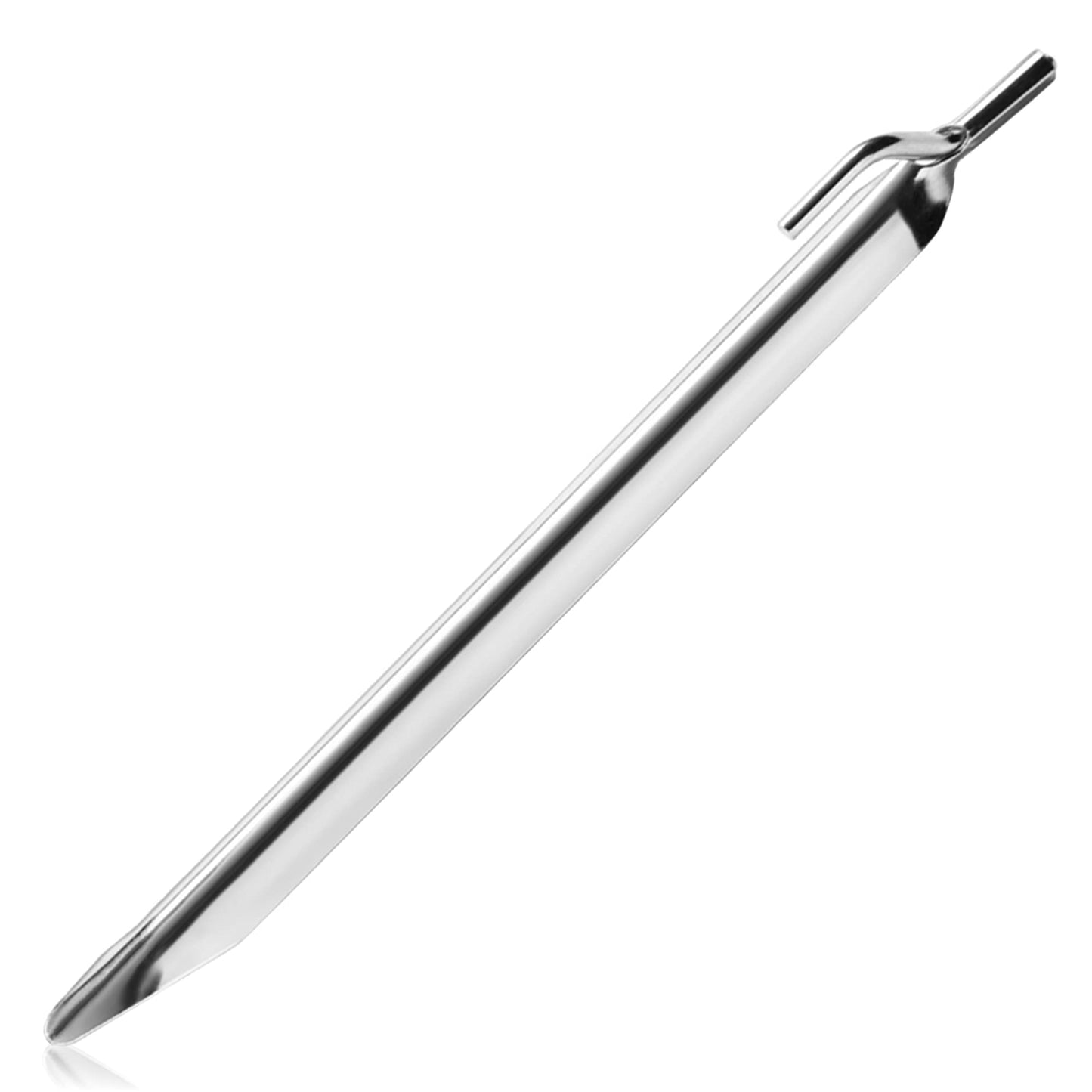 com-four® 32x tent pegs made of steel - sturdy ground stakes in V-shape for camping and outdoor activities - perfect for regular ground