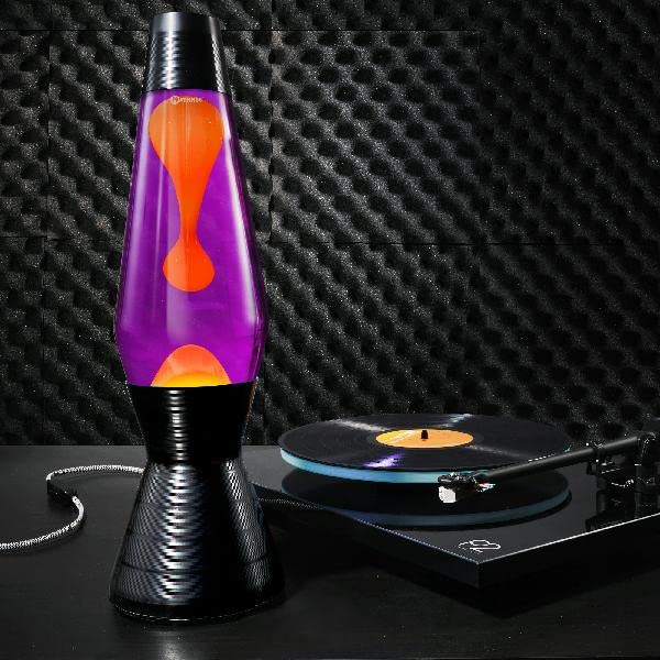 Mathmos Astro Vinyl Lava Lamp The Original - Purple/Orange