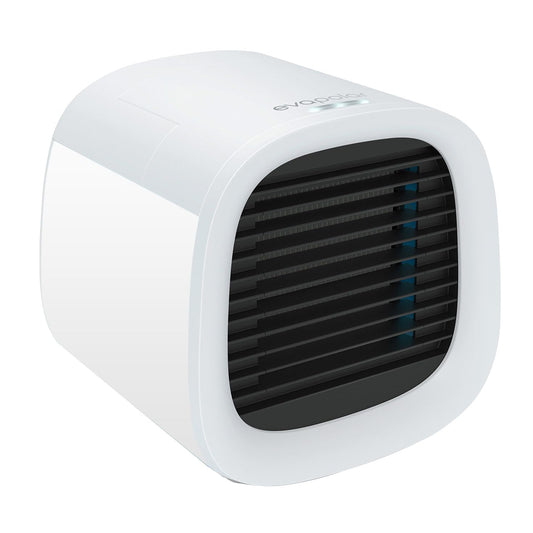 EVAPOLAR evaCHILL Air Cooler & Humidifier - Quiet & Portable - Cooler for Home, Office, Camping, Traveling - USB connection for easy connecting & integrated LED night light - white, EV-500W