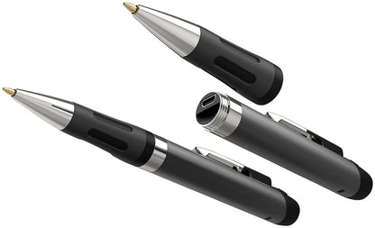 OctaCam pen camera with 2k video, motion detection, and photo function.