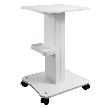 Kalolary Beauty Salon Trolley Portable Cart with Storage Shelf & Universal Wheel Equipment Cart Stylist Rolling Cart for Beauty Tools.
