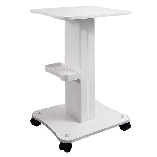 Kalolary Beauty Salon Trolley Portable Cart with Storage Shelf & Universal Wheel Equipment Cart Stylist Rolling Cart for Beauty Tools.