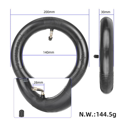8.5-inch off-road tires and 8.5x2 (50-134) inner tube with valve extender and tire lever for Zero 8, 9, VSETT 8, 9, Inokim Light 2 E-scooter. Anti-slip replacement wheels.