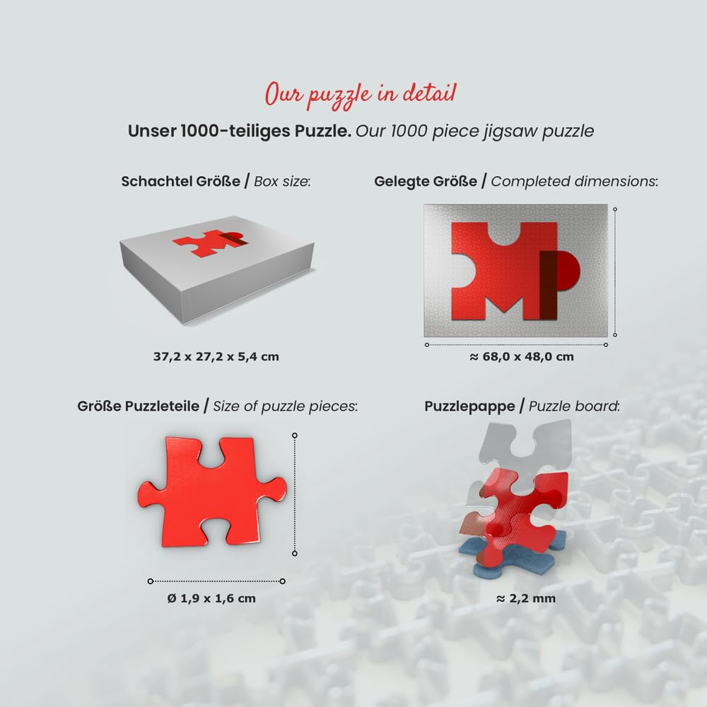 MyPuzzle Black Slate, unsolvable - Premium 1000 piece puzzle - MyPuzzle exclusive collection from Puzzle Galaxy