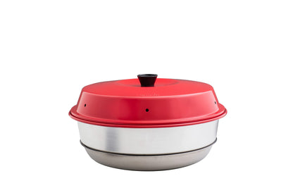 Omnia Camping Oven & Silicone Baking Form Classic (Red)
