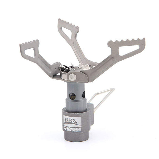 BRS BRS-3000T ultralight gas stove, 26g, titanium alloy, outdoor camping cooker, small size, portable, picnic.
