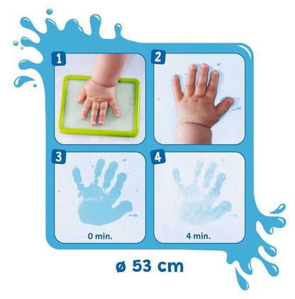 Ravensburger ministeps 4181 Aqua Doodle Baby - Stain-free stamping with water - First stamp set for babies from 9 months - With magical fabric mat, 440 g