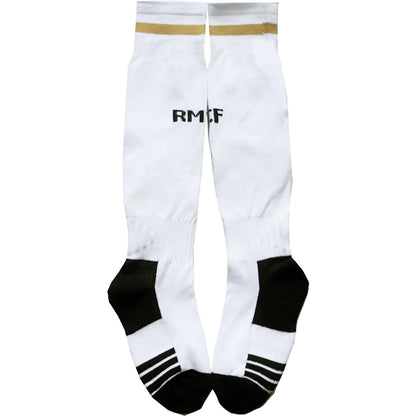 PraiseLight R. Madrid Toni Kroos #8 Home Kids Jersey 2023/2024 Soccer Shorts Socks Set Youth Sizes (White, 26)