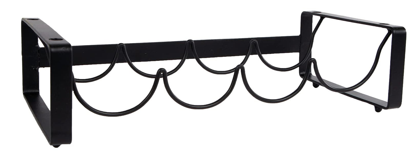 Novaliv wine rack for 8 bottles stackable metal black 11x40x20 wine bottle rack wine bottle holder wine cabinet wine racks wine holder wine stand table rack wine storage