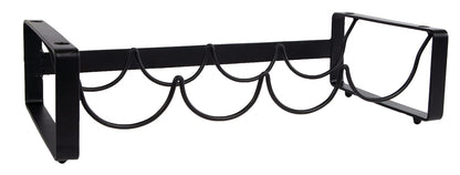Novaliv wine rack for 8 bottles stackable metal black 11x40x20 wine bottle rack wine bottle holder wine cabinet wine racks wine holder wine stand table rack wine storage