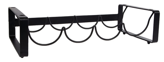 Novaliv wine rack for 8 bottles stackable metal black 11x40x20 wine bottle rack wine bottle holder wine cabinet wine racks wine holder wine stand table rack wine storage
