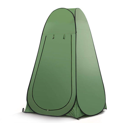 Pop-up throw tent for camping outdoors. Ultralight, portable, and private shelter tent.