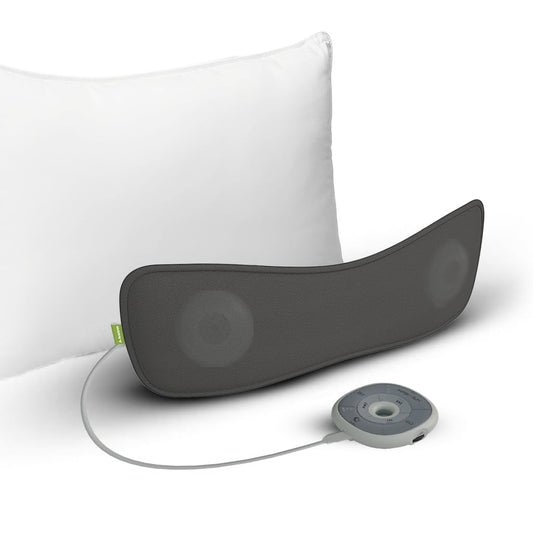Avantree Slumber - Bluetooth pillow speaker for sleeping with built-in white noise, remote control, volume adjustment, sleep timer, sleep headphones, sleep machine, white noise machine.