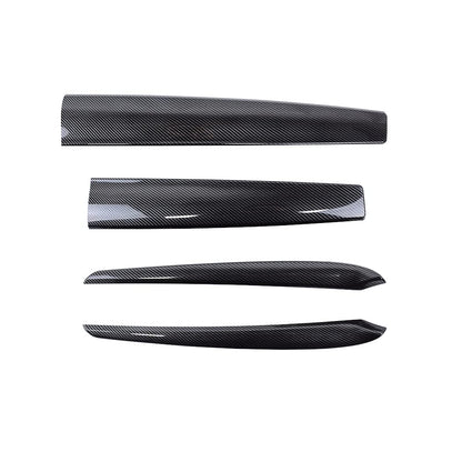 ABS carbon fiber model dashboard cover for Tesla Model Y 2021 2022, car center console panel sticker interior accessory for Model 3 2021 2022 (Not for the 2024 2025 new model)