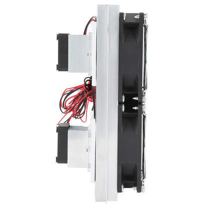 12V 12A thermoelectric Peltier cooling system semiconductor cooler DIY kit mini air conditioning refrigerator.