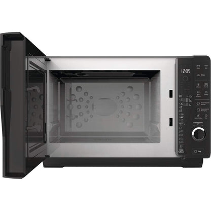 Bauknecht ExtraSpace Crisp MW 427 SL/Combination Grill and Microwave/Maximum Flexibility-No Turntable/800 W/25 L Capacity/Grill 1000 W/Crisp Function/Steam Cooking Function/AutoClean, Silver