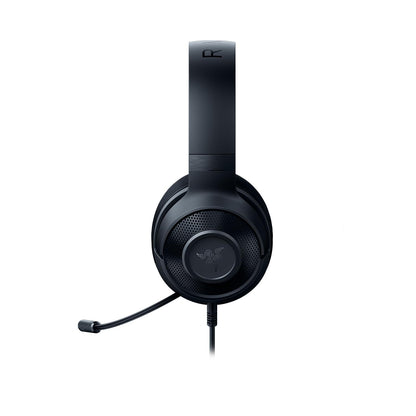 Razer Kraken X Lite - Wired ultra-light PC gaming headset - Surround sound - Bendable cardioid microphone (230g lightweight, 3.5mm jack for PS4, PS5, Switch, Xbox One, Xbox Series X|S) Black