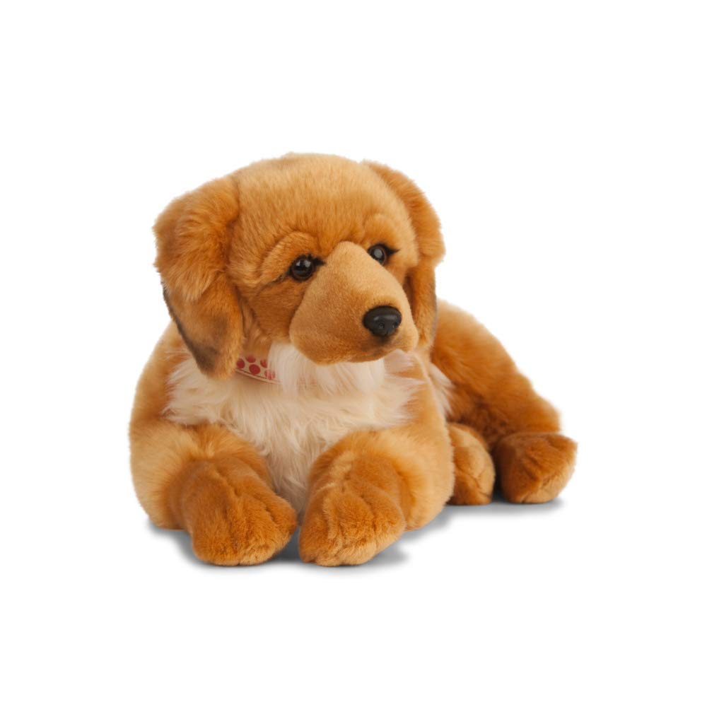 Living Nature Soft Toy - Large Golden Retriever Plush (60cm), Gold-colored
