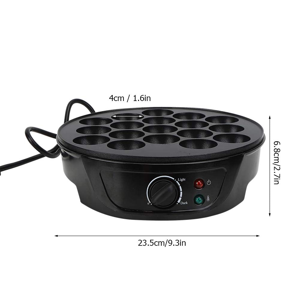 Japanese Takoyaki machine, 18-grid kitchen octopus ball maker mini electric baking mold for making snacks Takoyaki, 220-240V (EU)